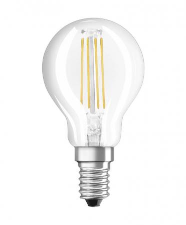 6er Sparset OSRAM E14 LED Lampe SUPERSTAR PLUS HD LIGHTING Tropfenform klar dimmbar 3,4W wie 40W neutralweißes Licht & hohe Farbwiedergabe