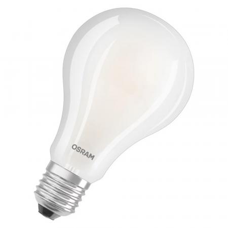 Ultra starke OSRAM E27 LED Lampe STAR Classic matt 24W wie 200W neutralweißes Arbeitslicht 4000K