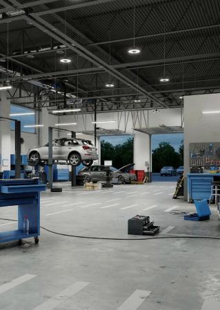 Ledvance Aluminium Reflektor 80 ° HB Comp V für 166W Compakt Hallenleuchten