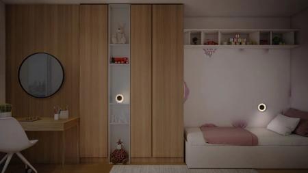 OSRAM NIGHTLUX Digitale Uhr & Nachtlicht Akku und USB-Ladekabel, Farbwechselfunktion für weißes Licht