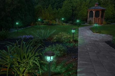 OSRAM Smart+ Bluetooth Solar LED Erdspießleuchte Path Light Multicolor & Sensor