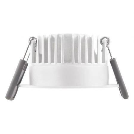 OSRAM SPOT FIX SP FIX P 8W 930 PS DIM IP44 WT – LED Einbaustrahler 3000 K, 680 lm, CRI 90 - Einbaudurchmesser von 68 mm