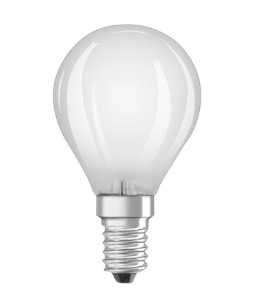 3er Pack Osram E14 LED Leuchtmittel matt 4W wie 40W warmweisses Licht - blendreduziert