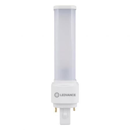 Ledvance DULUX D10 LED Kompaktlampe 2Pin G24d-1 3000K warmweißes Licht EM & AC für KVG/VVG 5W wie 10W