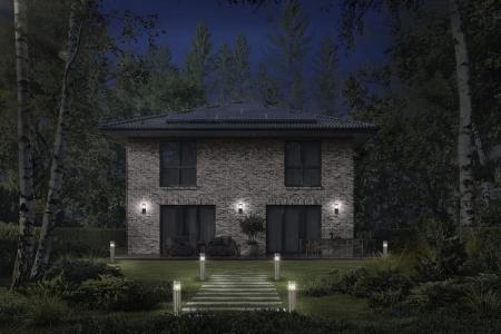 OSRAM Wegeleuchte Classic Ebro Edelstahl