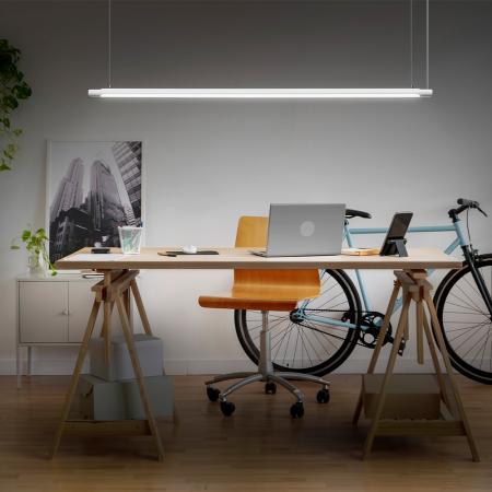 LEDVANCE Pendelleuchte  Office Line Slab 1.2m 40W 840 DIM Weiß