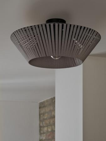 Osram Deckenleuchte Decor Stripes in Anthrazit mit E27 Fassung Ø 40,5 cm