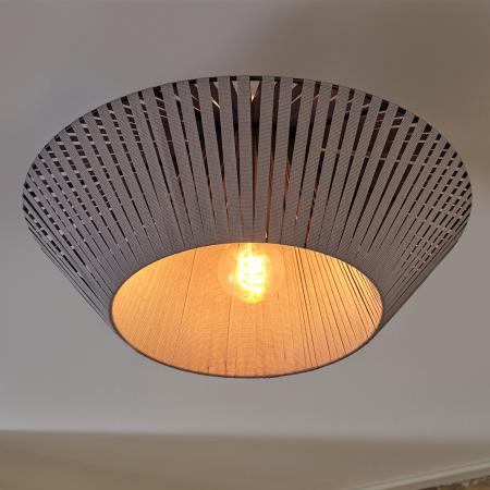Osram Deckenleuchte Decor Stripes in Anthrazit mit E27 Fassung Ø 40,5 cm