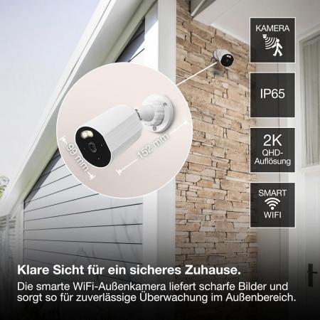 OSRAM SMART+ WIFI OUTDOOR CAMERA FIXED White