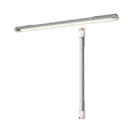 OSRAM Damp Proof Value LED - Feuchtraum Leuchte 120 cm 16 W 1300 lm 4000 K Neutralweiß IP65 Grau