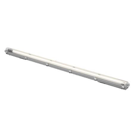 OSRAM Damp Proof Value LED - Feuchtraum Leuchte 120 cm 16 W 1300 lm 4000 K Neutralweiß IP65 Grau