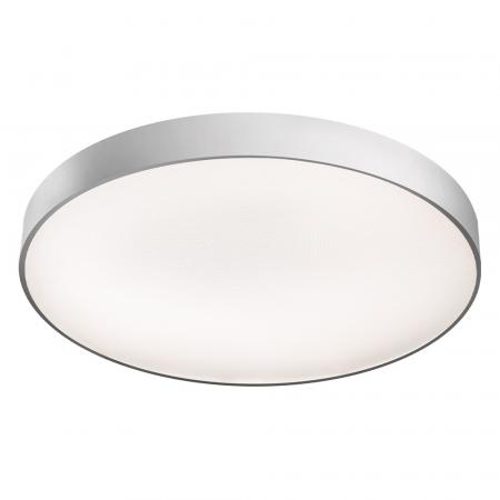 Siteco Round 21 L LED Deckenleuchte Opal, direkt strahlend, 105°, Lichtfarbe 840, DALI 2, silber 13080lm 97W