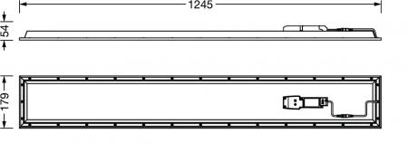 Siteco Apollon 21 linear LED Office-Leuchte 17,3W 2540lm 4000K