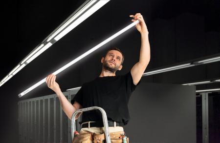 LEDVANCE LED TUBE T5 EXTERNAL HE14 7,3W wie 14W 1100lm 6500K Tageslichtweiß G5 549mm DALI dimmbar