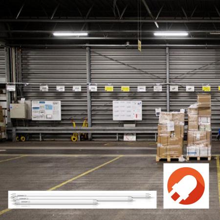 150cm Ledvance T8 G13 Universal LED-Röhre 24W wie 58W warmweiß 3000K Glas Value Class