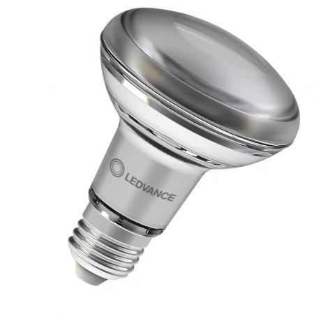 Ledvance E27 R80 Reflektorlampe 36° 8,5W wie 100W Strahler mit warmweißem Licht 2700K