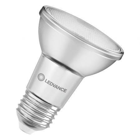 Ledvance E27 PAR20 Reflektorlampe 36° 6,4W wie 50W dimmbarer Strahler mit warmweißem Licht 2700K hohe Farbwiedergabe 90Ra