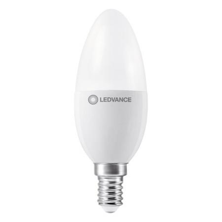 Ledvance E14 LED Kerzenlampe facility 7,3W wie 60W 2700K - Licht für AC/DC system (AC 220-240V, DC 176-250V) - Für AC/DC-Systeme, Notstromanlagen