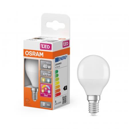 OSRAM LED Superstar Classic P 40 Relax Active Sleep E14 4,9 W 470 lm 2700/4000 K matt
