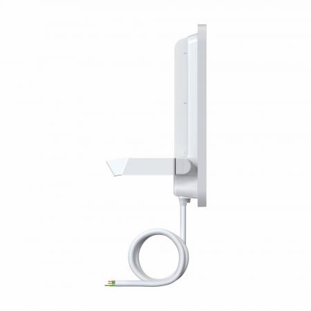 LEDVANCE Muliti Select Schwenkbarer weißer LED Außenwandstrahler FL250 167 W / 150 W 3000K warmweißes Licht - wählbare Wattageneinstellung (Multi Lumen)