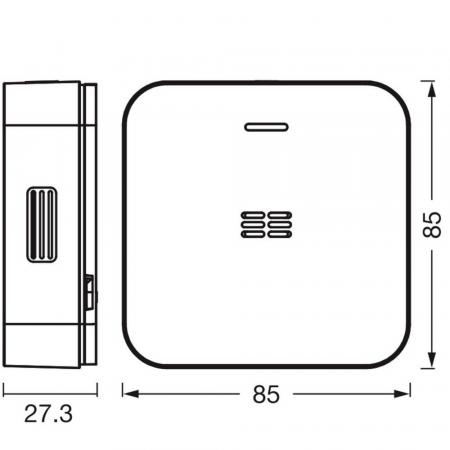 OSRAM Kohlenmonoxid Melder SMART+ WIFI