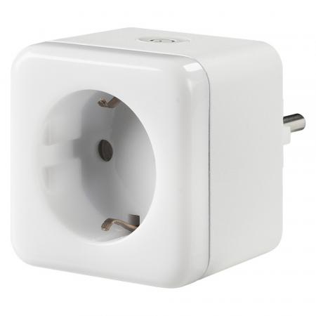 OSRAM SMART+ WIFI Nightlight Plug EU Weiß – smarte Steckdose mit Nachtlicht und Energieverbrauchsmessung