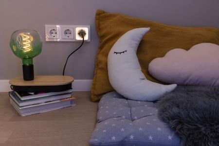 OSRAM SMART+ WIFI Nightlight Plug EU Weiß – smarte Steckdose mit Nachtlicht und Energieverbrauchsmessung