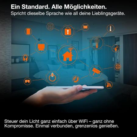 OSRAM SMART+ WIFI Nightlight Plug EU Weiß – smarte Steckdose mit Nachtlicht und Energieverbrauchsmessung