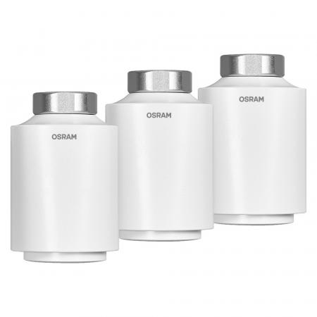 Aktion: Nur noch angezeigter Bestand verfügbar:  3er Pack OSRAM SMART+ WiFi RADIATOR THERMOSTAT -  Heizkörperthermostat