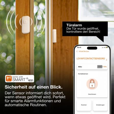 OSRAM SMART+ WIFI Contact Sensor White – smarter Tür- und Fenstersensor
