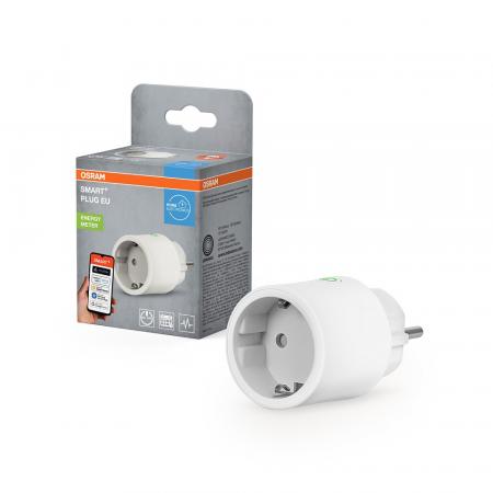 OSRAM SMART+ MATTER Steckdose - intelligente Steckdose mit Matter over WiFi-Technologie zur Einbindung von elektrischen Geräten ins Smart Home System