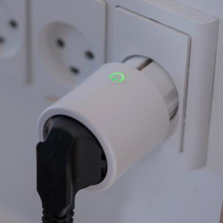 OSRAM SMART+ MATTER Steckdose - intelligente Steckdose mit Matter over WiFi-Technologie zur Einbindung von elektrischen Geräten ins Smart Home System