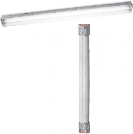 120cm OSRAM SUBMARINE 2x15 Watt LED Feuchtraumleuchte 4000K inkl. 2x LED Röhren neutralweißes Licht