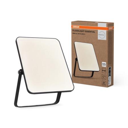 Osram LED Fluter Floodlight Essential 30W 4000K Neutralweißes Licht IP65 schwarz
