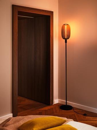 OSRAM Minimalistische Stehlampe DECOR STICK Beige Höhe 146cm  mit E27 Fassung - ohne Leuchtmittel