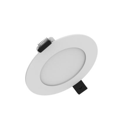 LEDVANCE DOWNLIGHT SLIM ALU DL SLIM ALU D100 V 8W ML 83040 WT -  Einbaudurchmesser 100mm , Einbautiefe 23mm