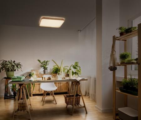 OSRAM Holz Decor Deckenleuchte Orbis Alicia Click DIM - Dimmen in drei Stufen durch wiederholtes Schalten