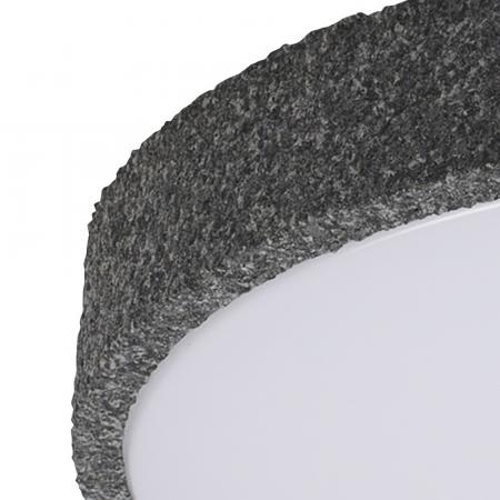 Aktion: Nur noch angezeigter Bestand verfügbar:    OSRAM Deckenleuchte Orbis Yummy 285MM 16W 830 Click DIM - Dekorative Leuchte mit Metall-Ring und sandgestrahlten Steinen