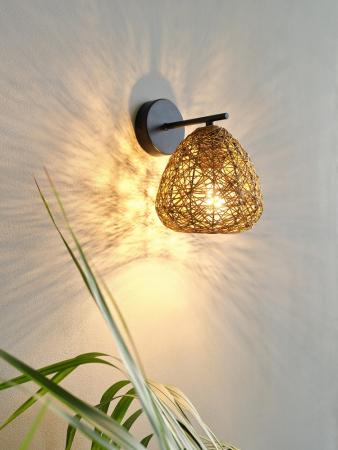 OSRAM Wandleuchte Decor Paper Drop aus Papier in Tropfenform mit E27 Fassung beige