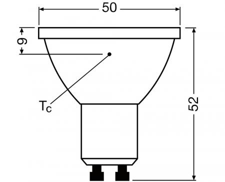 OSRAM Superstar LED GU10 Strahler PAR16 dimmbar 36° 6,1W wie 80W universalweißes Licht