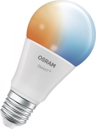 OSRAM SMART+ ZIGBEE Tunable White Classic A60 9W wie 60W, 806lm, 2700–6500K Warmweiß bis Kaltweiß, E27, 200°, dimmbar