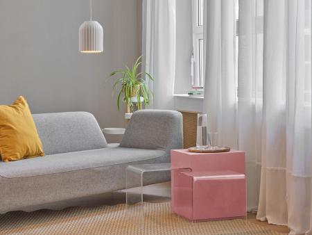 Osram Pendelleuchte Decor Plaster Routes aus Gips in Weiß mit E27 Fassung