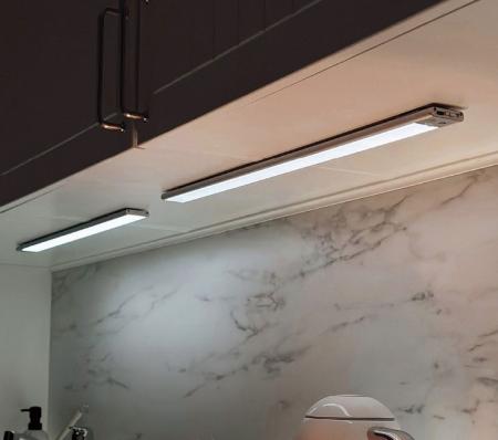 40cm Osram LED Akku Lichtleiste Linear USB Sensor + USB 400mm CCT - umschaltbare Farbtemperatur