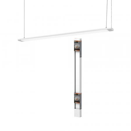 OSRAM OFFICE LINE SLAB 1,2m 40W 840 DIM Weiß 4400lm 4000K Neutralweiß 120° Pendelleuchte