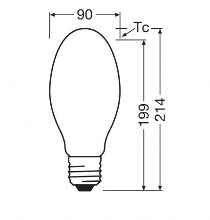LEDVANCE HQL LED FILAMENT PERFORMANCE 32,4W wie 125W 6000lm 4000K Neutralweiß E40 matt