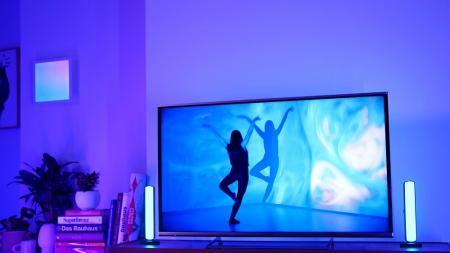 2er Set OSRAM Smart+ WiFi Tischleuchten Mood Light RGB