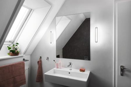 Osram SMART+ Matter over WiFi Spiegellampe Orbis Wall Bath IP44 300mm in Weiß mit Tunable White Funktion