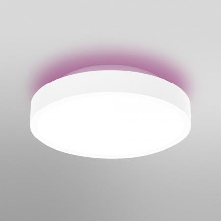 Osram Deckenleuchte SMART+ Wifi Orbis Backlight in Weiß 350mm Tunable White & RGBW