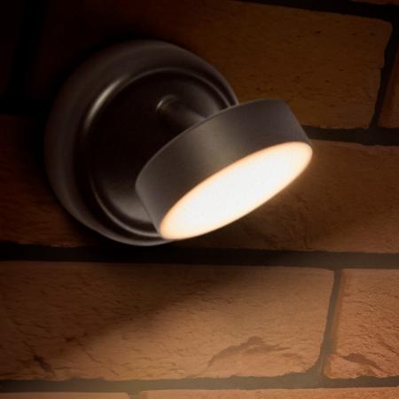 Osram Nightlux Round  LED-Leuchte mit USB-Akku und Magnetplatte, als Nachtlicht oder Orientierungsleuchte  - dimmbar per Touch