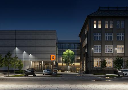 Osram Leistungsstarker LED Fassaden- und Flächenstrahler LUX schwarz 4000K neutralweißes Licht 50W IP65